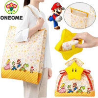 Túi mua sắm ONEOME Super Mario Bros Có thể tái sử dụng chống nước ngoài trời
