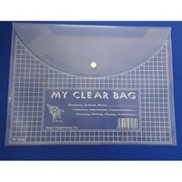 Túi myclear (cúc bấm) khổ A4, F4  20 chiếc/ túi
