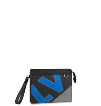 Túi Nam Louis Vuitton Nam Standing Pouch 'Grey'