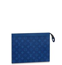 Túi Nam Louis Vuitton Nam Pochette Voyage MM 'Pacific Blue'
