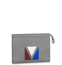 Túi Nam Louis Vuitton Nam Pochette Voyage 'Grey Taïga'