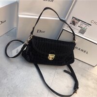 Túi new 2020 chất vân rắn giả nhung siêu hot