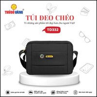 Túi ngang THỦ ĐÔ VÀNG đeo vai, đeo hông thể thao, đi chơi, chạy bộ có nhiều ngăn đựng TD332