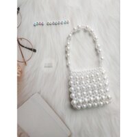 Túi ngọc trai mini handmade đeo chéo cho bạn nữ bé gái
