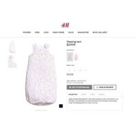 Túi ngủ 3 lớp cho bé H&M xuất xịn