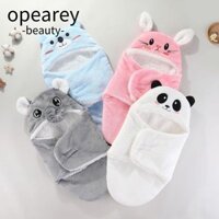 Túi ngủ cho bé OPEAREY, Túi ngủ ấm áp mùa thu đông cho bé, Mềm 0- Flannel Phim hoạt hình Cocoon Bọc Chăn cho bé sơ sinh