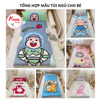 Túi Ngủ Cho Bé Tiểu Học, Túi Ngủ Trẻ Em Chất Liệu Nỉ Mềm Mịn Nhiều Hình Ngộ Nghĩnh (KT 75x150cm)
