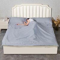 Túi ngủ du lịch Cotton nguyên chất Khách sạn du lịch Chống bẩn Người lớn Khách sạn trong nhà Đơn đôi Túi ngủ chống bẩn Giường xe lửa