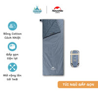 Túi Ngủ Du Lịch Dã Ngoại Naturehike Túi Ngủ Cắm Trại Túi Ngủ Bông Cotton - Bảo Hành 1 Đổi 1 -  NH21MSD09