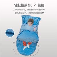 Túi ngủ em bé mùa thu đông ôm được đồ dùng sơ sinh dày lên thiền định ra ngoài túi của đa chức năng
