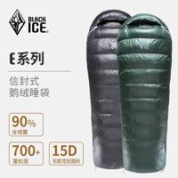 túi ngủ học sinh Túi Ngủ Đá Đen Xuống E400/E700/E1000/E1300 Phong Cách Ngỗng Xuống Túi Ngủ Dành Cho Người Lớn Cắm Trại Ngoài Trời túi ngủ mùa hè cho bé tiểu học túi ngủ totoro