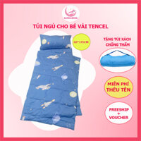 Túi ngủ Katina House 60x145cm cho bé mầm non, tiểu học, vải tencel mềm mại, siêu mát