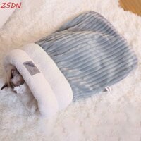 Túi ngủ mèo ZSDN Lông cừu sáng tạo mùa đông