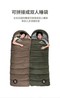 Túi ngủ mùa đông chính hãng Naturehike NH20MSD07 U150, U250, U350  – Du mục Camping