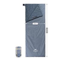 Túi ngủ Naturehike NH21MSD09 - Xanh dương - XL