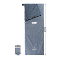 Túi ngủ Naturehike NH21MSD09 LW180 mẫu 2021 - Xanh lam