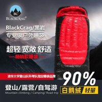 túi ngủ rằn ri BlackCrag/Black Rock Túi ngủ ngoài trời siêu nhẹ phong cách Nhật Bản 90% lông ngỗng trắng có thể được ghép nối túi ngủ dã ngoại túi ngủ chống muỗi mùa hè