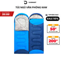 Túi ngủ văn phòng KAW 1.3KG siêu nhẹ, túi ngủ gấp gọn bể mặt chống thấm nước bảo hành 12 tháng