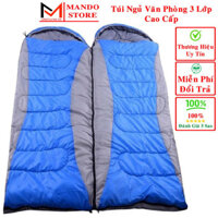 Túi Ngủ Văn Phòng Trần Bông Giữ Ấm, Túi Ngủ Du Lịch Đi Phượt Có Trùm Đầu Loại Tốt Nhồi Bông Giúp Ngủ Ngon Hơn Ấm Hơn