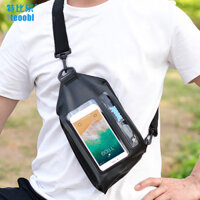 [Túi ngực chống nước] Túi đeo chéo chống nước cho xe đạp, túi đeo vai đơn nhỏ, túi điện thoại, giao hàng cho màn hình cảm ứng, bơi lội, đi bè thể thao