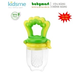 Túi nhai chống hóc tay cầm hình rau củ kidsme  - Từ 04 tháng tuổi