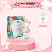 Túi Nhai Misuta/cocobear Chống Hóc Cho Bé Tập Ăn Dặm Kèm 3 Núm