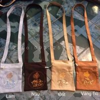 TÚI NHÍ 2 ĐI CHÙA  Bị - Nâu Giỏ Xách Lớn,1 Cái