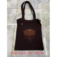 TÚI NHÍ 2 ĐI CHÙA  Bị - Nâu Giỏ Xách,1 Cái