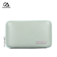 Túi nhỏ cầm tay mini chống nước Canvasartisan PU, túi đựng điện thoại, sạc dự phòng, cáp, túi lưu trữ kỹ thuật số