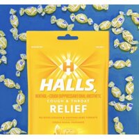 Túi nhỏ tiện lợi - Kẹo ngậm chanh mật ong ho Halls