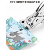 Túi nhựa đục lỗ Túi màng PE Máy Đục Lỗ vật liệu vải không dệt bao bì da túi đục lỗ Kìm đục lỗ túi trong suốt