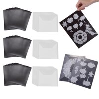 Túi Nhựa Nam Châm Trong Suốt Đựng Con Dấu Cắt Giấy Tờ