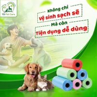 Túi Nilon Đựng Chất Thải Chó Mèo Loại Xịn – Cuộn Túi Đựng Rác Tự Phân Hủy TD Pet Care