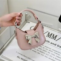 Túi Nơ Dễ Thương Phong Cách Phương Tây Một Vai Công Chúa Túi Đeo Ngang Thời Trang Túi Phù Hợp Với Bé Gái Túi Xách Trẻ Em