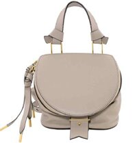 Túi Nữ Bally Harryet Calf Leather Structured Bag 'Cailou'