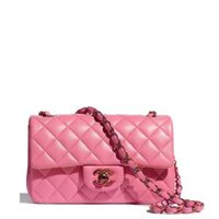 Túi Nữ Chanel Flap Bag Lambskin 'Pink'