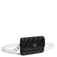 Túi Nữ Chanel Large Bowling Bag Giant Pearl 'Black'