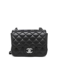 Túi Nữ Chanel Mini Flap Bag Lambskin 'Black'