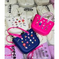 Túi Nữ Cross - Túi Crocs 5 Màu Chram Ngẫu Nhiên Hottrend 2024