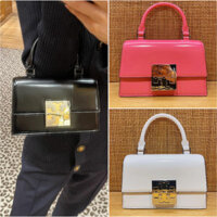 Túi Nữ Da Thật Da Bò Bob Bon Phong Cách Mới Mini Di Động Đeo Vai Pudding Túi Có Hộp TB777777-0621