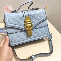 Túi nữ đeo chéo màu xanh da, túi xách hotgirl cứng cáp đeo siêu xinh nhỏ gọn, sang trọng hàng loại 1 cao cấp Sadie M17