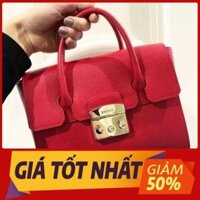 Túi nữ FURLA METROPOLIS SATCHEL Chili S -- Hỗ trợ đồng kiểm