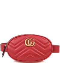 Túi Nữ Gucci GG Marmont Matelasse Belt Bag 'Red'