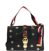 Túi Nữ Gucci Sylvie Bee Star 'Black'