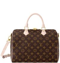 Túi Nữ Louis Vuitton Speedy Bandouliere 30 Monogram Canvas 'Beige'