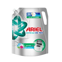 Túi nước giặt Ariel sạch sâu hương nắng mai dành cho máy giặt của trên 2kg