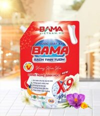 Túi Nước Giặt BAMA X9| Hương Nước Hoa| 3.6L