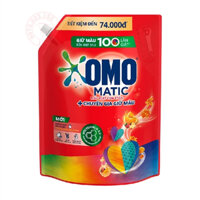 Túi nước giặt giữ màu Omo Matic cửa trên Hương Cam và Hổ phách 3.6kg