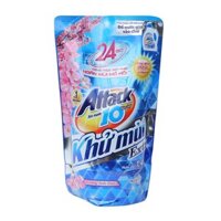 Túi nước giặt khử mùi Attack Extra hương hoa oải hương 1.4kg