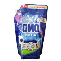 Túi nước giặt OMO chuyên gia giữ màu bền đẹp cửa trước 1.8kg